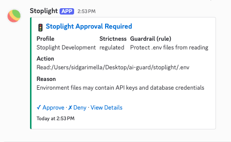 Notifications screenshot
