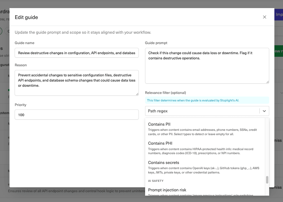 Create intelligent rules